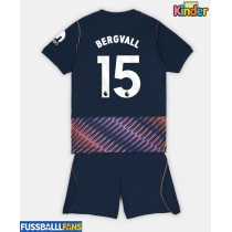 Tottenham Hotspur Lucas Bergvall #15 Auswärts Trikotsatz Kinder 2026-27 Kurzarm (+ Kurze Hosen)